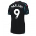 Manchester City Erling Haaland #9 Dámské 3rd Dres 2023-24 Krátkým Rukávem